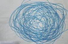 写真:2歳ごろの絵の例
