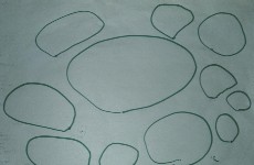 写真:2歳6か月前後の絵の例−その2