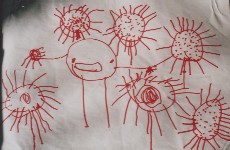 写真:4歳ごろの絵の例−その1