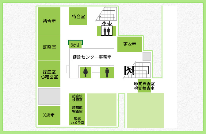 フロア見取り図