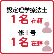 理学療法部門の特徴2